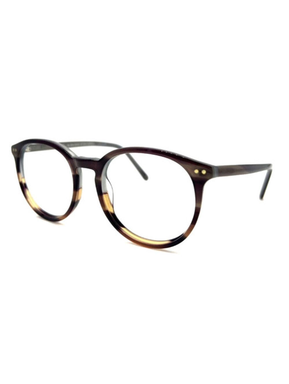 Muse 39-P9510 Brown Multicolor Round Authentic Eyeglass Frames 50-18-140